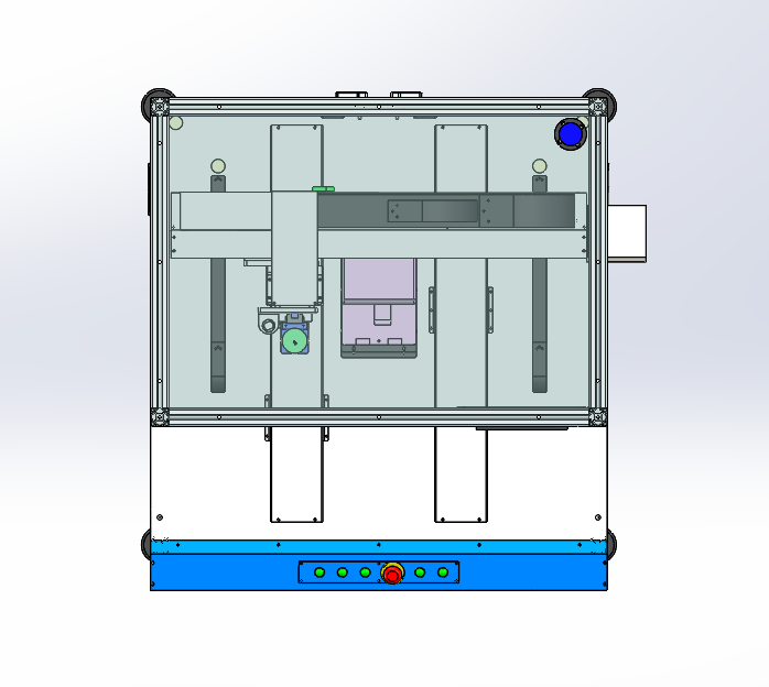 标准双工位落地式全自动螺丝机